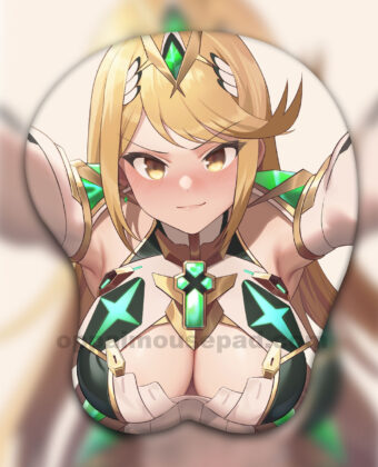 Mythra 3D Oppai Mouse Pad Ver2
