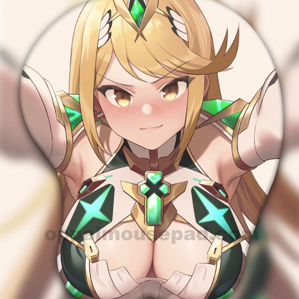 Mythra 3D Oppai Mouse Pad Ver2