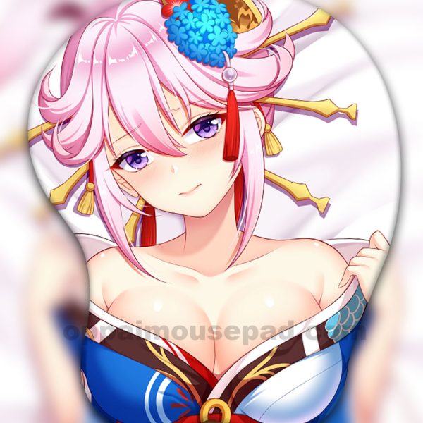 Yae Sakura 3D Oppai Mouse Pad