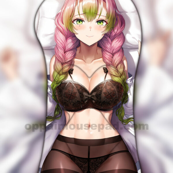 Kanroji Mitsuri Half Body 3D Mouse Pad