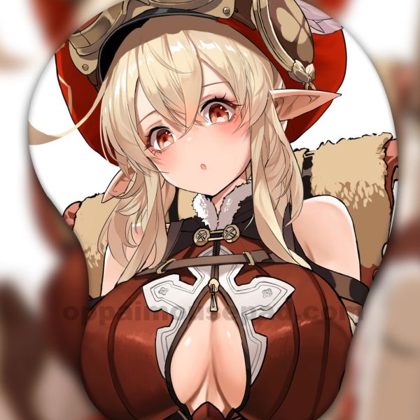 Klee 3D Oppai Mouse Pad