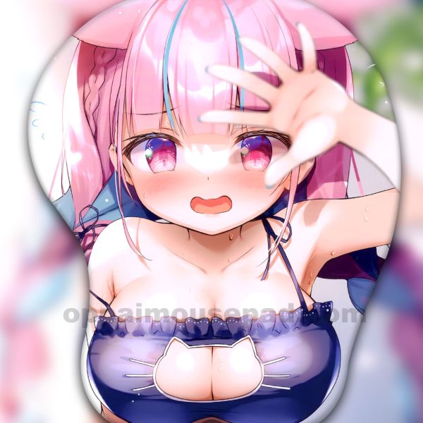 Minato Aqua 3D Oppai Mouse Pad Ver3