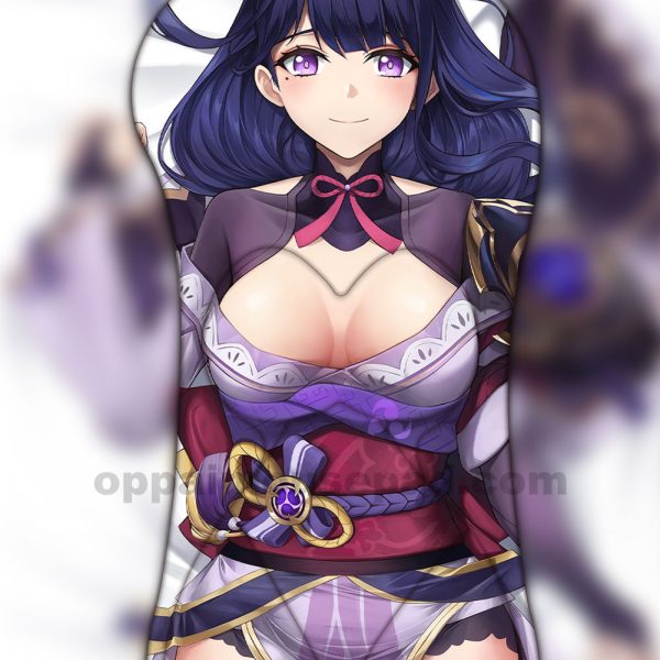 Raiden Shogun Half Body 3D Mouse Pad Ver1