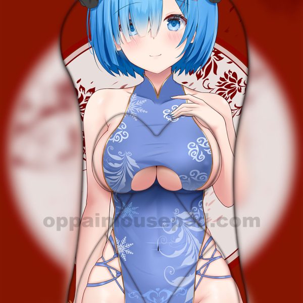 Rem Half Body 3D Mouse Pad Ver1