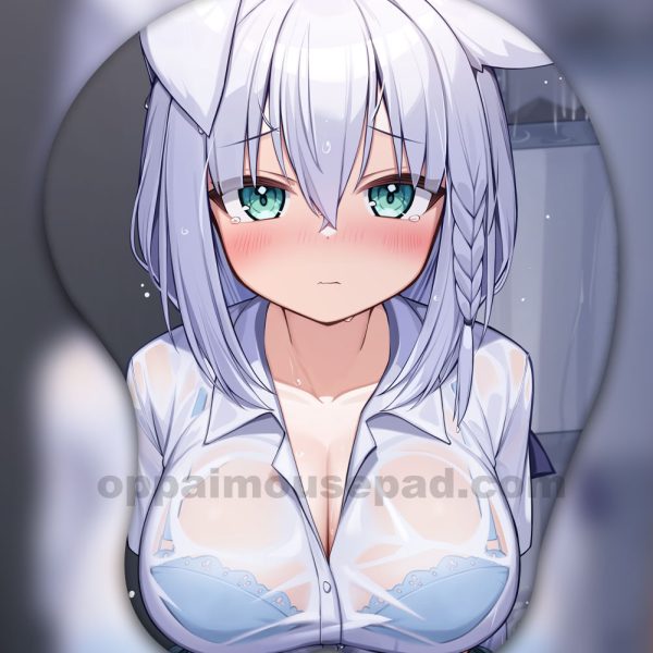 Shirakami Fubuki 3D Oppai Mouse Pad