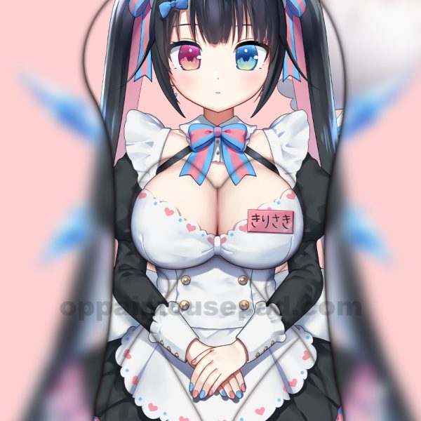 VTuber Half Body 3D Mouse Pad Ver1