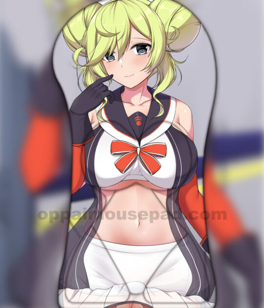 Ai Chan  Half Body 3D Mouse Pad