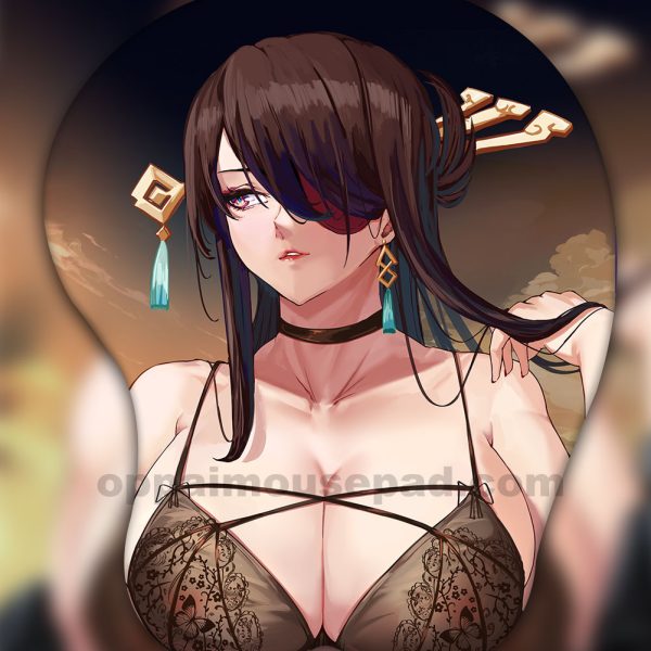 Beidou 3D Oppai Mouse Pad | Genshin Impact