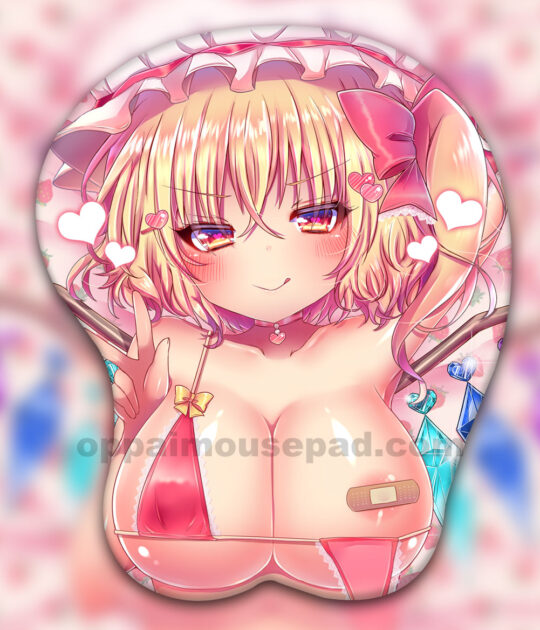 Flandre Scarle 3D Oppai Mouse Pad