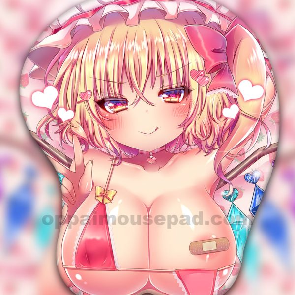 Flandre Scarle 3D Oppai Mouse Pad