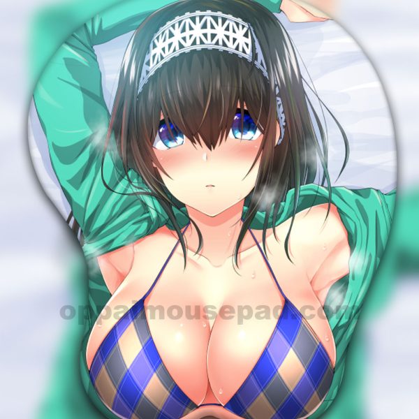 Fumika Sagisawa 3D Oppai Mouse Pad