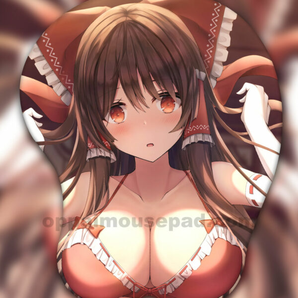 Hakurei Reimu 3D Oppai Mouse Pad Ver2