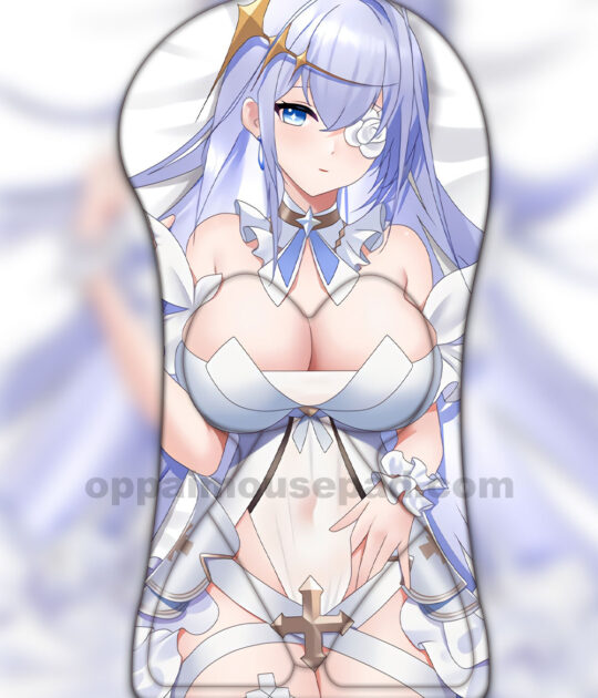 Kiana Kaslana Half Body 3D Mouse Pad