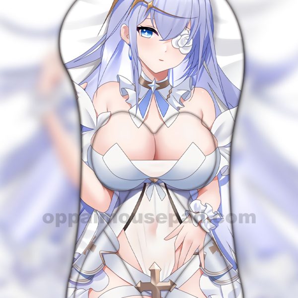 Kiana Kaslana Half Body 3D Mouse Pad