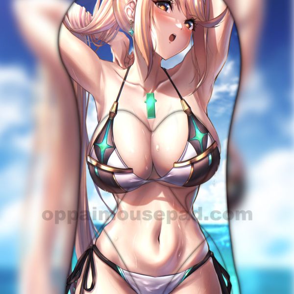 Mythra Half Body 3D Mouse Pad