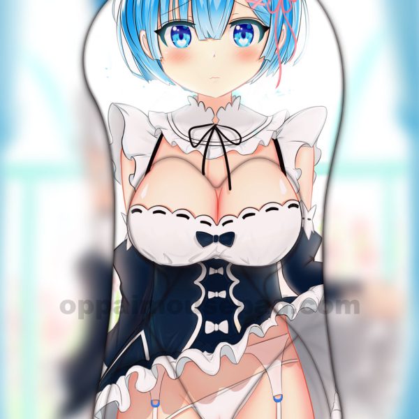 Rem Half Body 3D Mouse Pad Ver4
