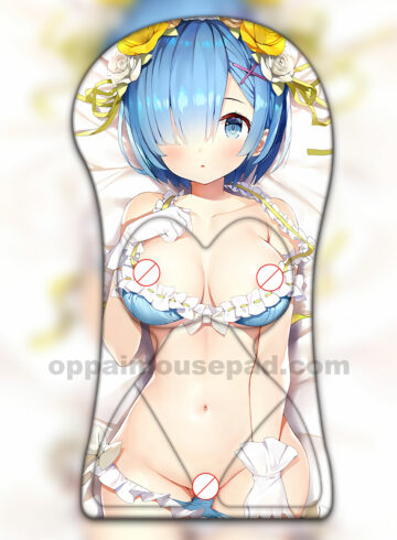 Rem Half Body 3D Mouse Pad Ver2