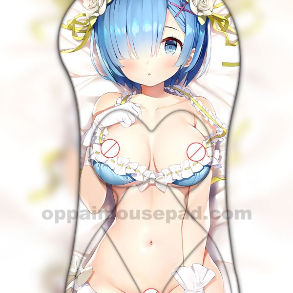 Rem Half Body 3D Mouse Pad Ver2