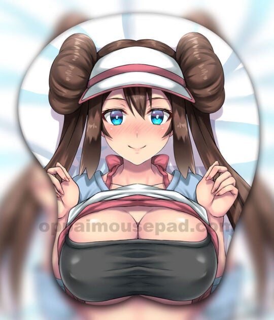 Rosa 3D Oppai Mouse Pad