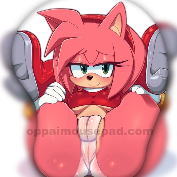 Amy Rose 3D Butt Mouse Pad |  Sonic the Hedgehog