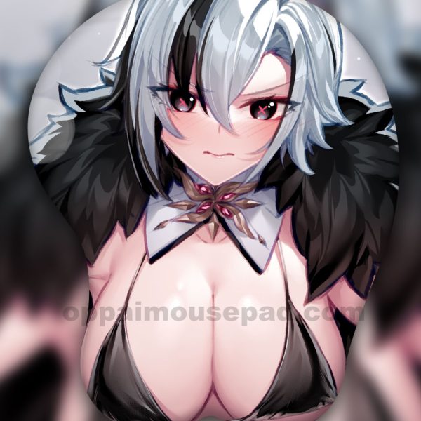 Arlecchino 3D Oppai Mouse Pad | Genshin Impact Ver1