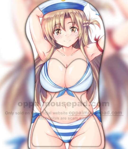 Asuna Half Body 3D Mouse Pad | Sword Art Online