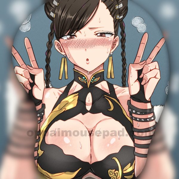 Chun Li 3D Oppai Mouse Pad | Street Fighter