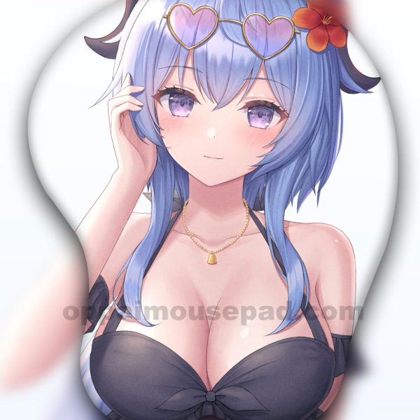 Ganyu 3D Oppai Mouse Pad | Genshin Impact Ver1