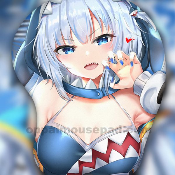 Gawr Gura 3D Oppai Mouse Pad | Virtual YouTuber