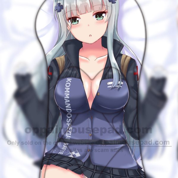 HK416 Half Body 3D Mouse Pad | Girls Frontline