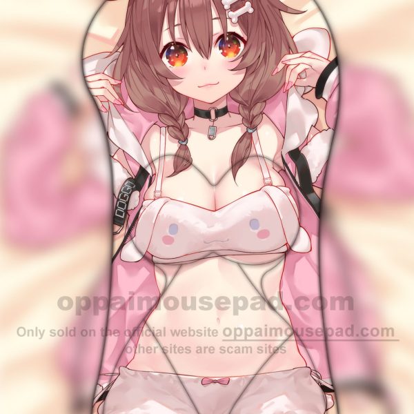 Inugami Korone Half Body 3D Mouse Pad | Virtual YouTuber