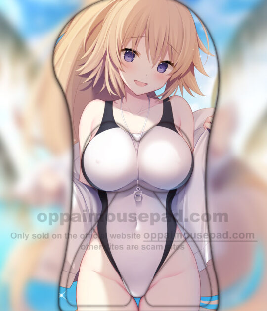 Jeanne dArc Half Body 3D Mouse Pad | Fate Grand Order Ver1