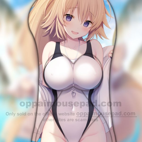 Jeanne dArc Half Body 3D Mouse Pad | Fate Grand Order Ver1