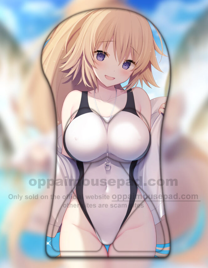 Jeanne dArc Half Body 3D Mouse Pad Fate Grand Order 1