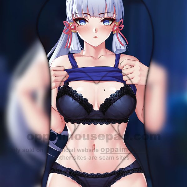 Kamisato Ayaka Half Body 3D Mouse Pad | Genshin Impact Ver1