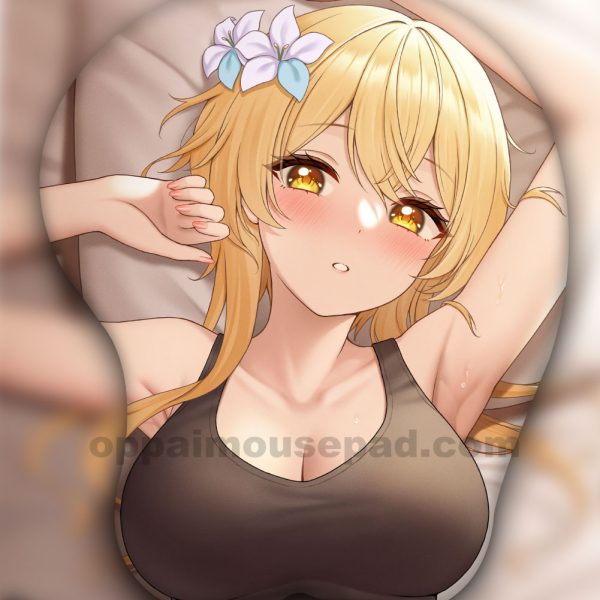 Lumine Life Size Oppai Mousepad | Genshin Impact