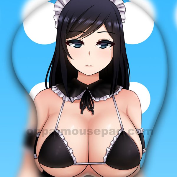 Maid 3D Oppai Mouse Pad