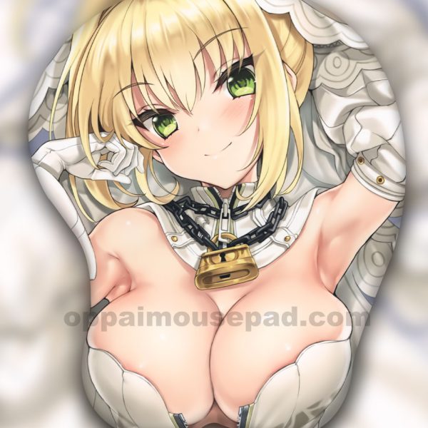 Nero Claudius 3D Oppai Mouse Pad | Fate Grand Order Ver1