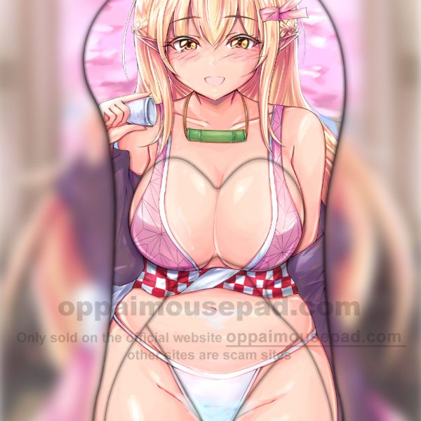 Nezuko Kamado Half Body 3D Mouse Pad | Kimetsu no Yaiba