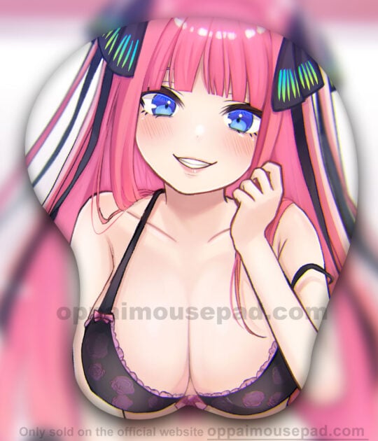 Nino Nakano 3D Oppai Mouse Pad | The Quintessential Quintuplets Ver1