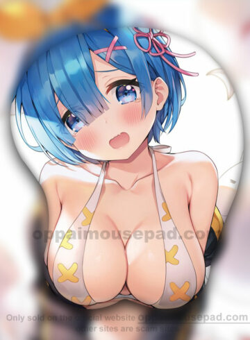 Rem 3D Oppai Mouse Pad | Re Zero Ver2