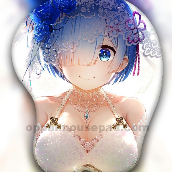 Rem 3D Oppai Mouse Pad | Re Zero Ver3
