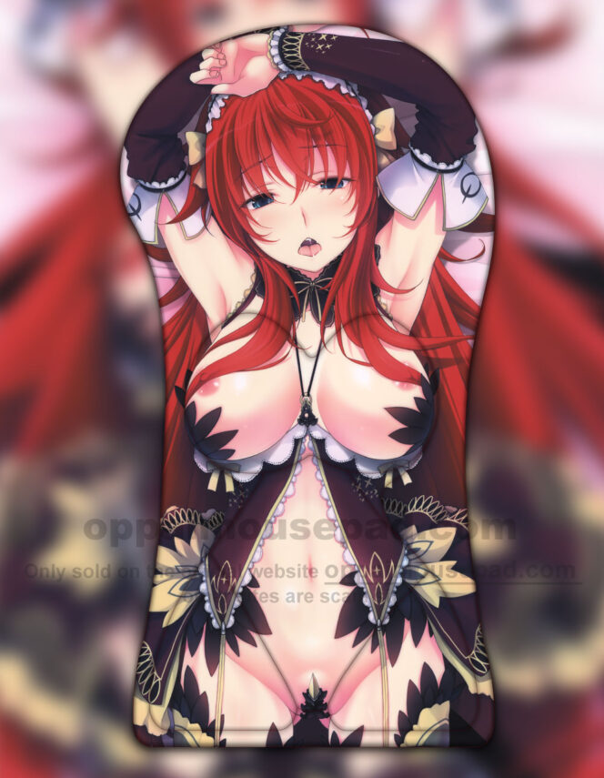 Rias Gremory Half Body 3D Mouse Pad High School DxD