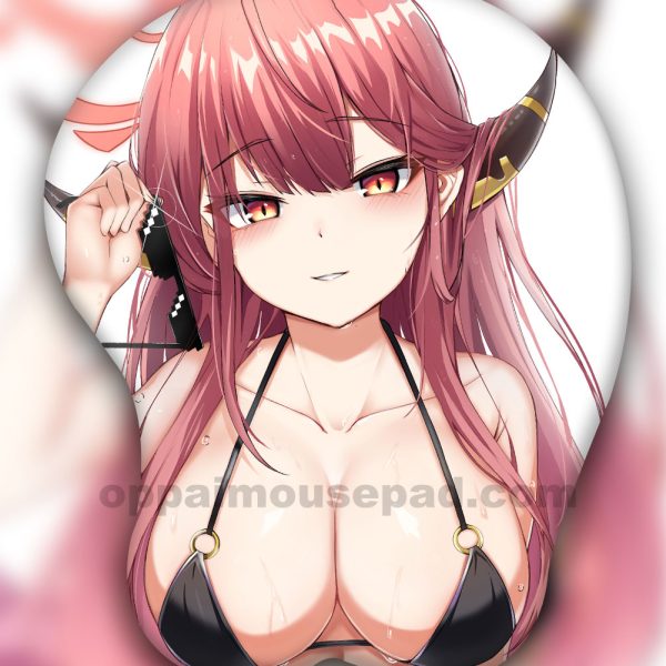 Rikuhachima Aru 3D Oppai Mouse Pad | Blue Archive