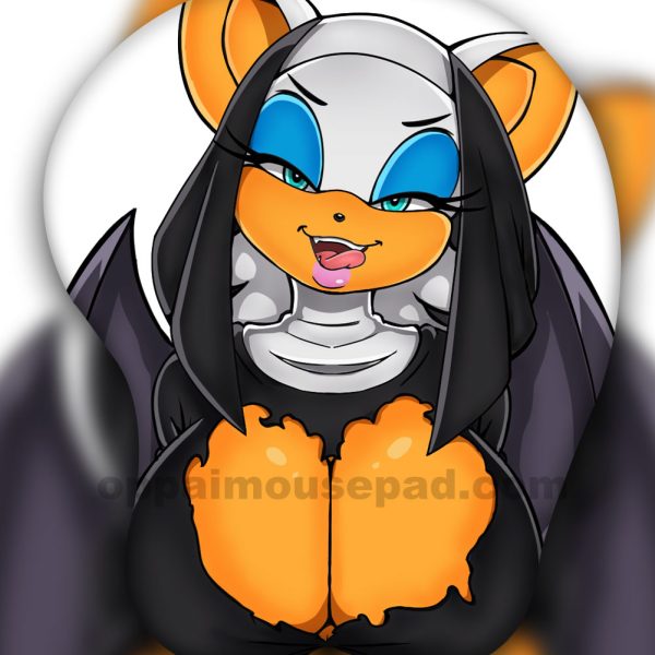 Rouge the Bat 3D Oppai Mouse Pad | Sonic the Hedgehog