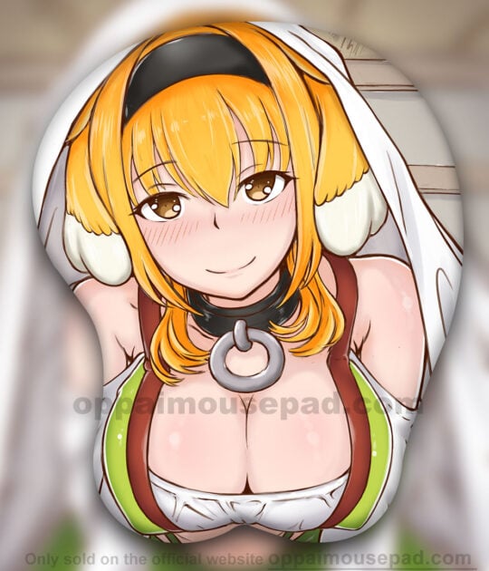 Roxanne 3D Oppai Mouse Pad | Slave Harem in the Labyrinth of the Other World