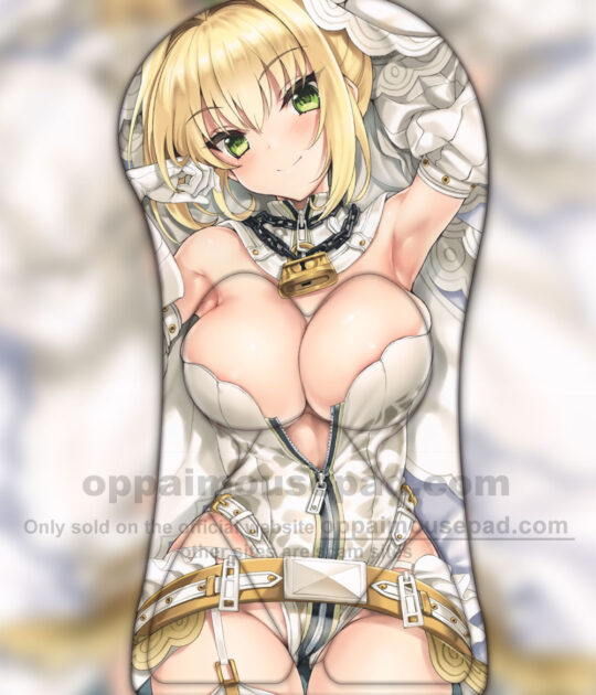 Saber Half Body 3D Mouse Pad | Fate Stay Night