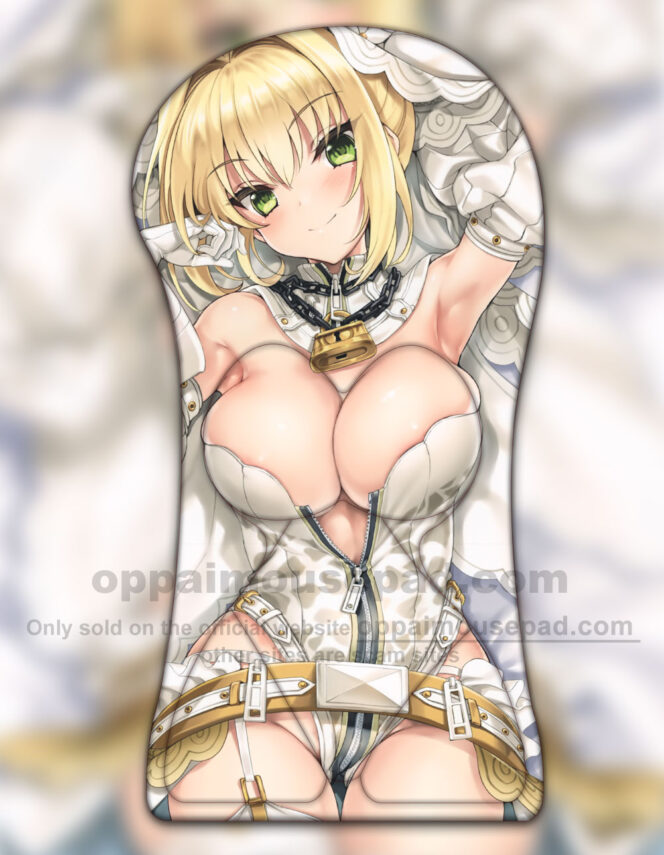 Saber Half Body 3D Mouse Pad Fate Stay Night
