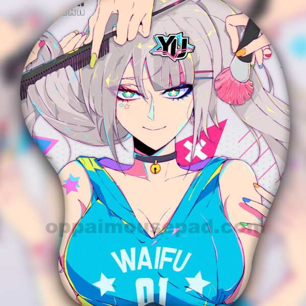 Waifu 3D Oppai Mouse Pad