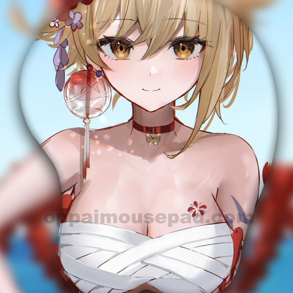 Yoimiya 3D Oppai Mouse Pad | Genshin Impact Ver1